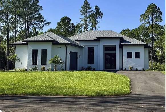New construction home on 1.14-acre lot at 2070 20th Ave NE, Naples FL