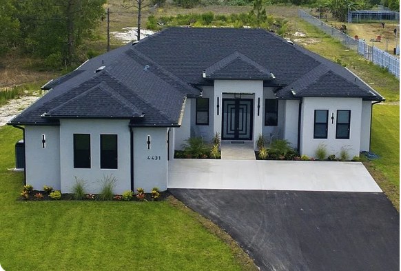 New construction 4-bedroom home at 4431 Everglades Blvd N, Naples FL